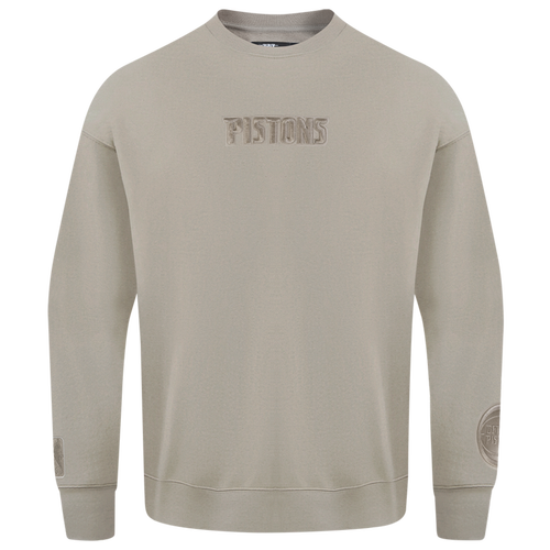  - Pro Standard DETROIT PISTONS SWEATSHIRT - Taupe
