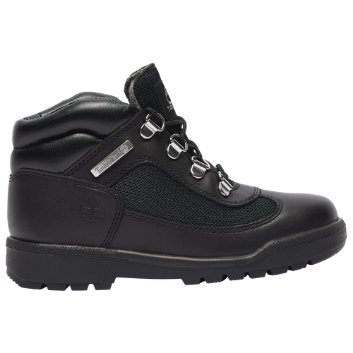 

Boys Preschool Timberland Timberland Field Boots - Boys' Preschool Shoe Black/Black Size 03.0