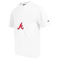Pro Standard Braves Living Large CJ Drop Shoulder T-Shirt - Pro Standard Red/White