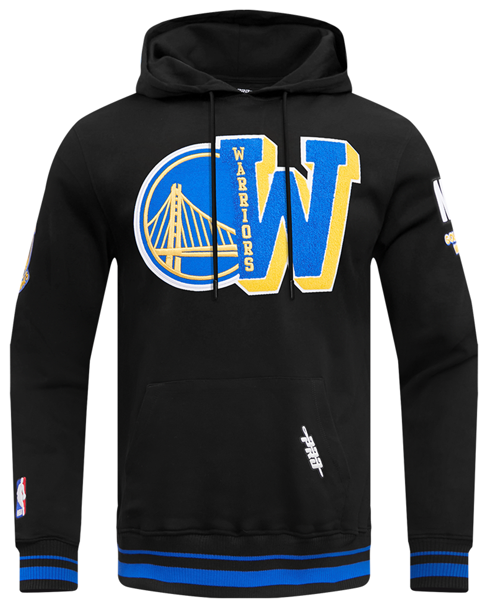 Pro Standard WARRIORS MASH UP RIB FLC PO HOODIE - Men's