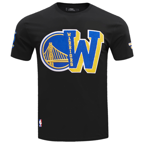MENS - Pro Standard WARRIORS MASH UP SJ TEE - Black