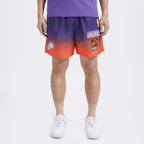 

Pro Standard Mens Pro Standard Suns OS Letters Ombre Woven Shorts - Mens Orange/Purple Size S