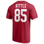 Fanatics 49ers Icon Name & Number T-Shirt - Men's Red