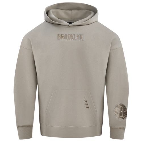  - Pro Standard Nets Pullover Hoodie - Taupe