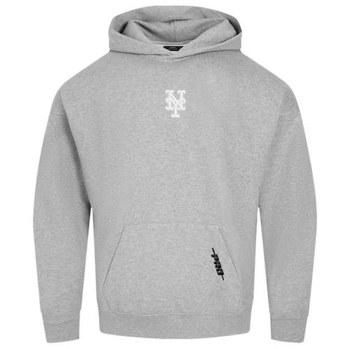  - Pro Standard Mets Classic DS PO Hoodie - Grey/White