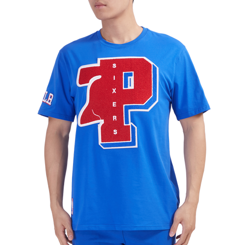MENS - Pro Standard 76ERS MASH UP SJ TEE - Royal Blue