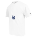 Pro Standard Yankees Living Large CJ Drop Shoulder T-Shirt - Pro Standard Red/Navy White
