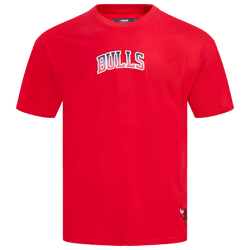 Men's - Pro Standard Bulls OS Letters CJ DS T-Shirt - Red/Red