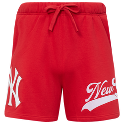 Men's - Pro Standard Yankees Living Large Fleece Shorts - 