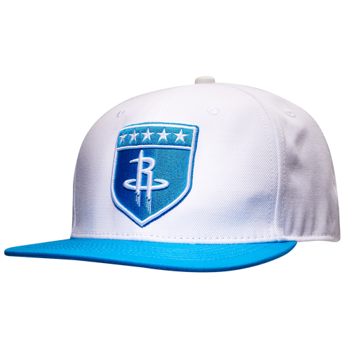 

Pro Standard Mens Pro Standard Rockets Military Pinch Front Snapback Hat - Mens White/Blue Size One Size