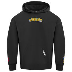 Men's - Pro Standard Warriors Pullover Hoodie - Black