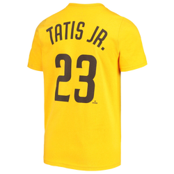 Boys' Grade School - Nike Padres Player Name & Number T-Shirt - Gold