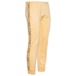 Women's - Kappa Banda Track Pants - Yellow/White