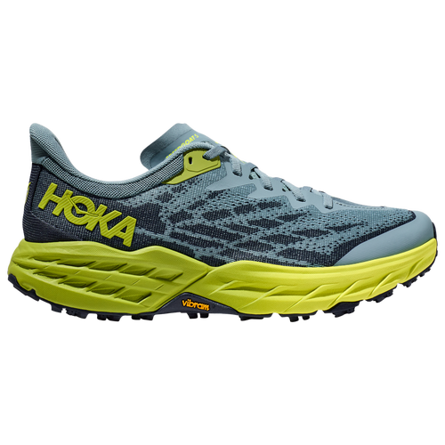 

HOKA Mens HOKA Speedgoat 5 - Mens Running Shoes Dark Citron/Stone Blue Size 07.5