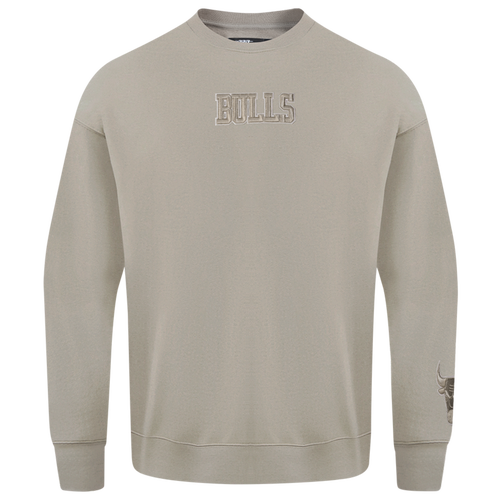 Pro Standard CHICAGO BULLS SWEATSHIRT - Pro Standard Taupe