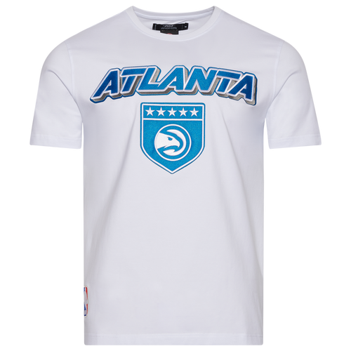 

Pro Standard Mens Pro Standard Hawks Military SJ T-Shirt - Mens White/Blue Size M