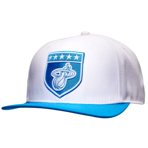 MENS - Pro Standard Heat Military Pinch Front Snapback Hat - White/Blue