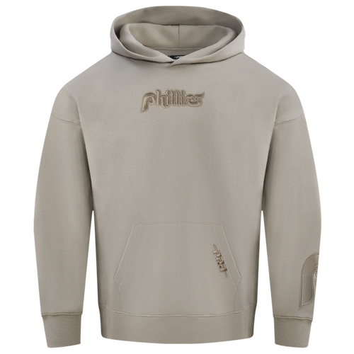 Pro Standard Phillies Pullover Hoodie - Pro Standard Taupe