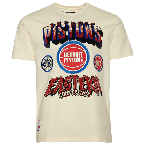 

Pro Standard Mens Pro Standard Pistons GTP Short Sleeve T-Shirt - Mens Eggshell/Multi Size L