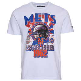 Pro Standard Mets Around The World CJ Drop Shoulder T-Shirt | Foot