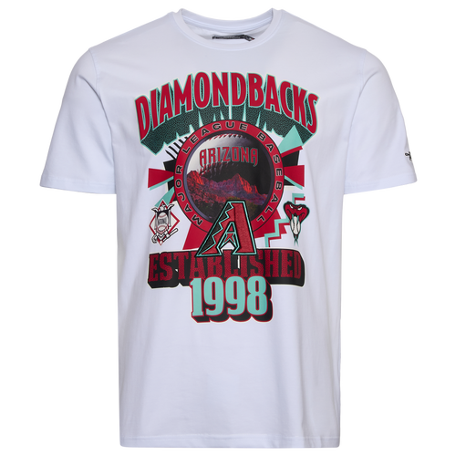 MENS - Pro Standard Arizona Diamondbacks Deco SJ T-Shirt - Fc White/Multi