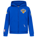 Pro Standard New York Knicks Classic Flc Fz Po Hoodie - Pro Standard Royal Blue