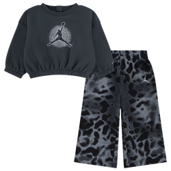 Girls' Infant - Jordan Fierce & Fearless Crew Set - Anthracite