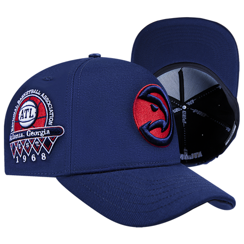 

Pro Standard Pro Standard Hawks Olympic Wool Blend Snapback - Adult Blue/Red/White Size One Size