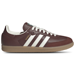 Men's - adidas Originals Samba  - Fox Brown/Off White/Gum