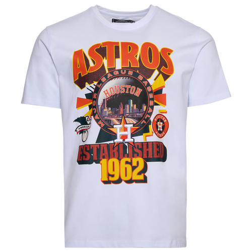 MENS - Pro Standard Houston Astros Deco SJ T-Shirt - Multi/Fc White