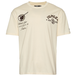 Men's - Pro Standard Padres Wavy Pro Drop Shoulder FC T-Shirt - Tan