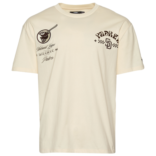 MENS - Pro Standard Padres Wavy Pro Drop Shoulder FC T-Shirt - Tan