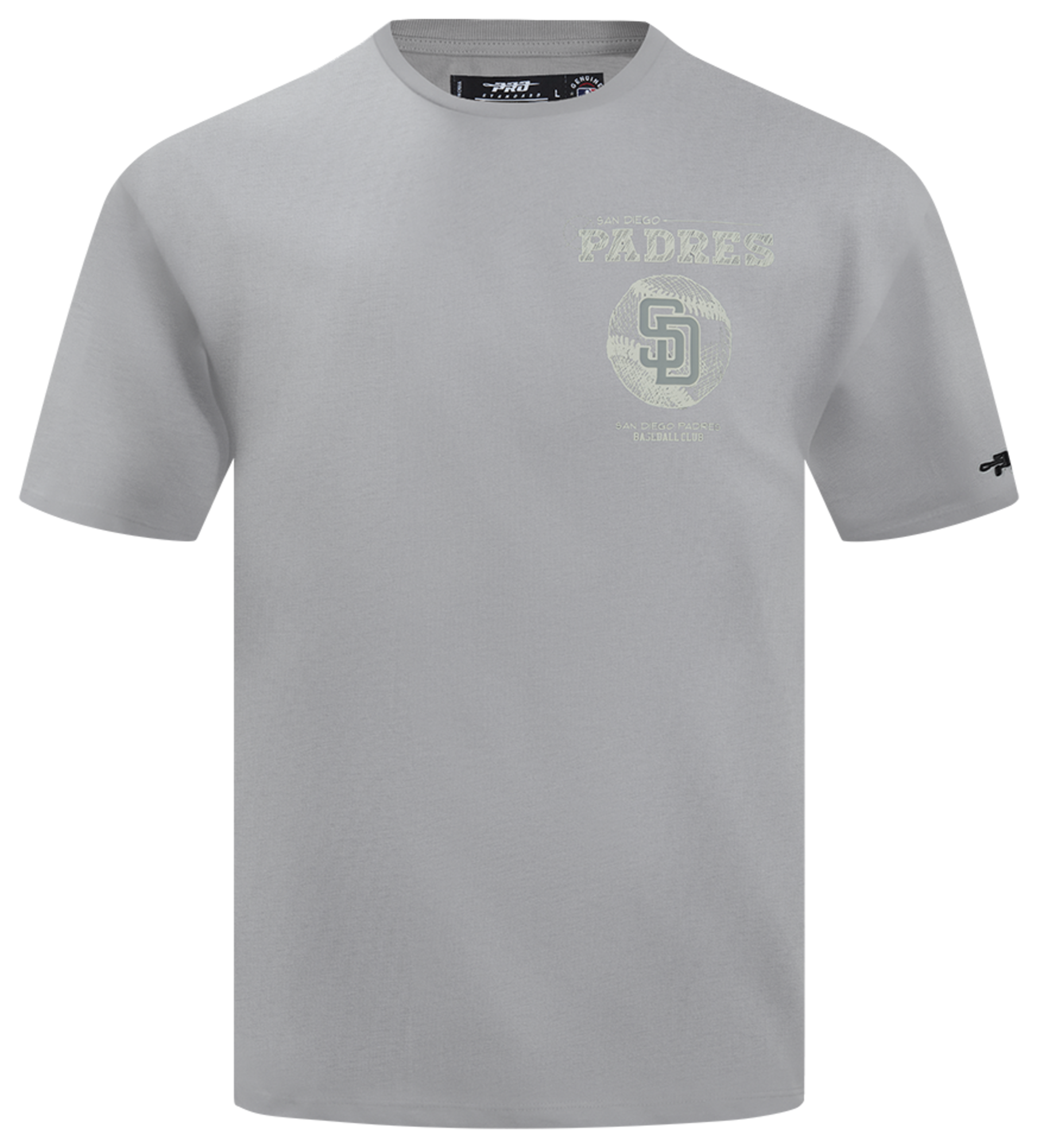 Pro Standard Padres Blueprint Pro Drop Shoulder FC T-Shirt - Men's