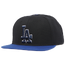 Pro Standard MLB Logo Snapback Hat - Men's Black/Blue
