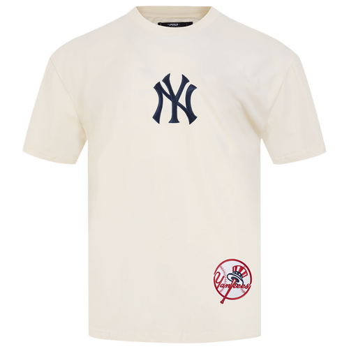 MENS - Pro Standard NEW YORK YANKEES TOP - Eggshell