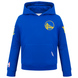 Boys' Grade School - Pro Standard Golden State Warriors Classic Flc Po Hoodie - Royal Blue