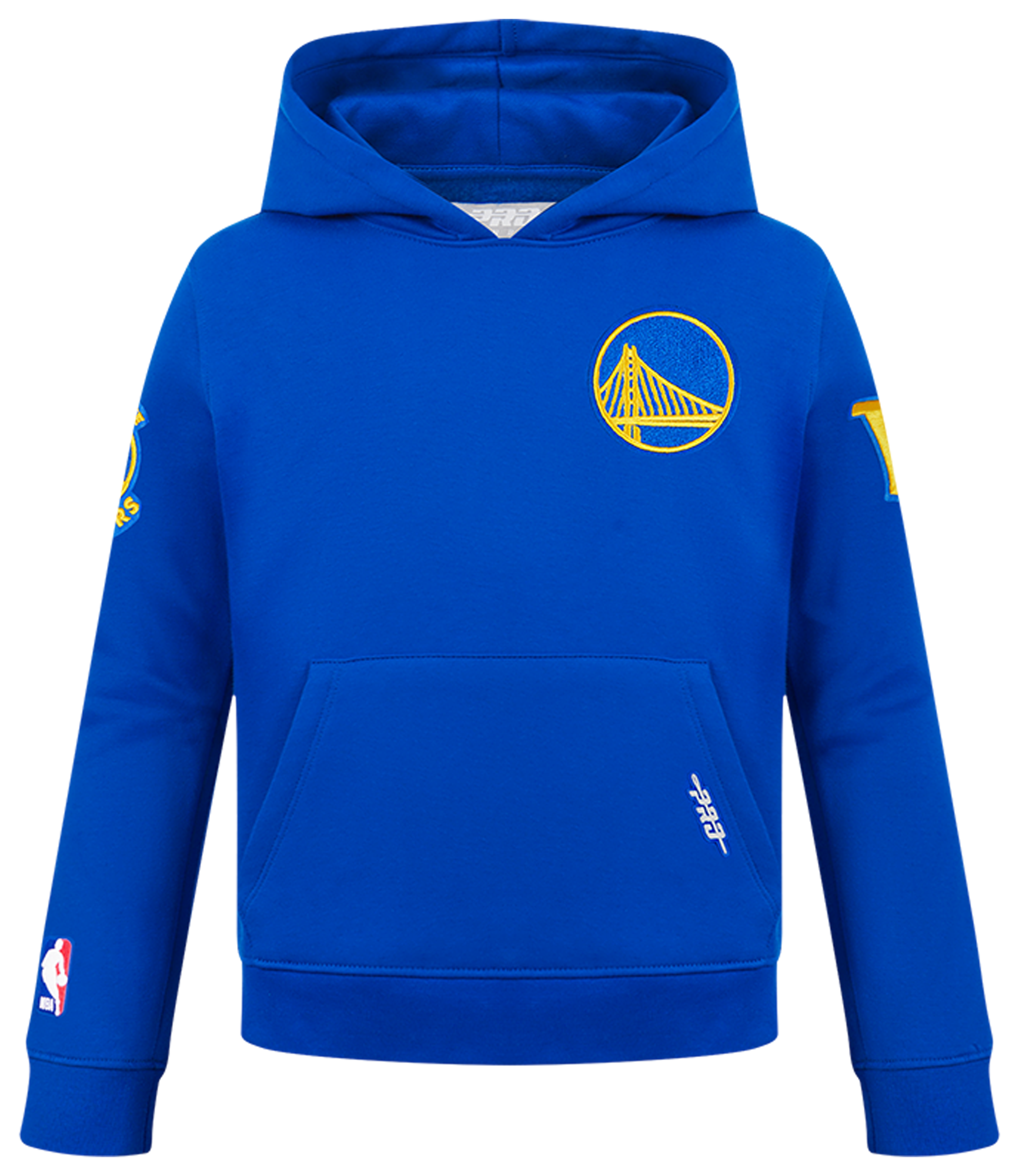 Pro Standard Golden State Warriors Classic Flc Po Hoodie - Boys' Grade School
