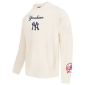 Pro Standard NEW YORK YANKEES SWEATSHIRT - Pro Standard Eggshell