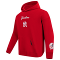 Pro Standard Yankees Pullover Hoodie - Pro Standard Red