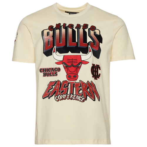

Pro Standard Mens Pro Standard Bulls GTP Short Sleeve T-Shirt - Mens Multi/Eggshell Size L