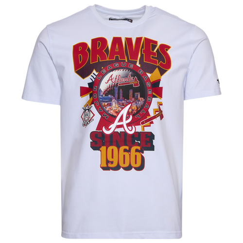 MENS - Pro Standard Atlanta Braves Deco SJ T-Shirt - Multi/Fc White