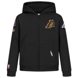 Boys' Grade School - Pro Standard Los Angeles Lakers Classic Flc Fz Po Hoodie - Black
