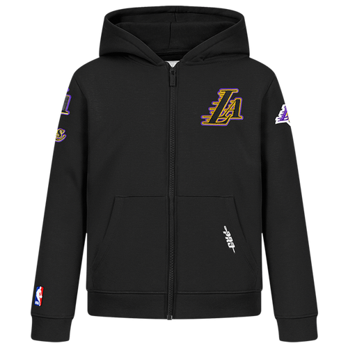  - Pro Standard Los Angeles Lakers Classic Flc Fz Po Hoodie - Black