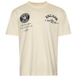 Men's - Pro Standard Astros Wavy Pro Drop Shoulder FC T-Shirt - Tan