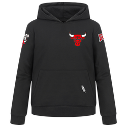 Boys' Grade School - Pro Standard Bulls Fleece Hoodie - Black/Red