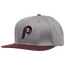 Pro Standard MLB Logo Snapback Hat - Men's Grey/Black