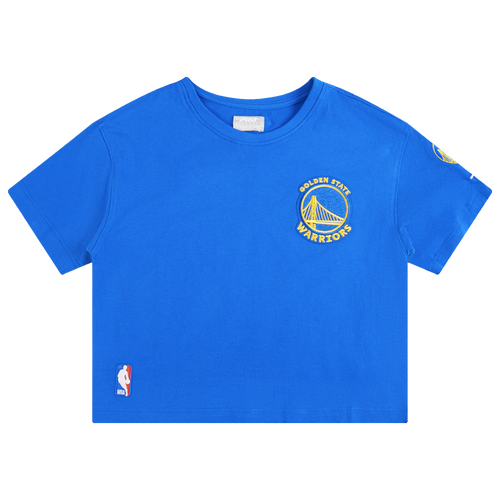  - Pro Standard Golden State Warriors Classic Ss Boxy Tee - Royal Blue