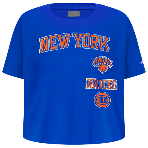  - Pro Standard New York Knicks Retro Classic Ss Boxy Tee - Royal Blue