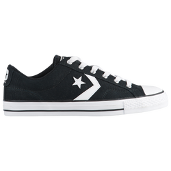 Men's - Converse Star Player Ox - Black/Black/White