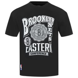 Men's - Pro Standard Nets Antique DS T-Shirt - Black/Multi 